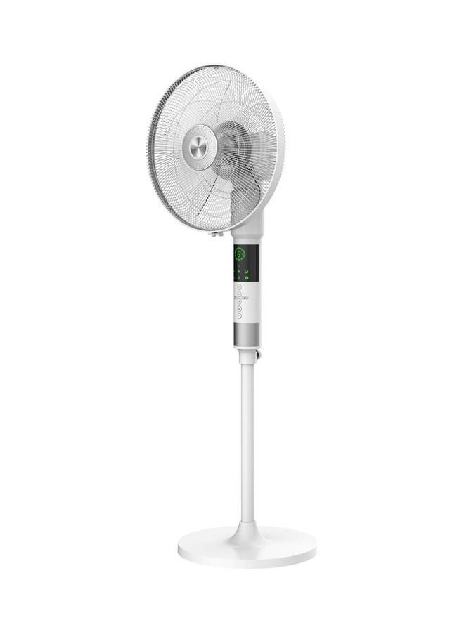 Crownline Multi-Angle Pedestal Fan 65 W SF-255 White/Silver - Image 2