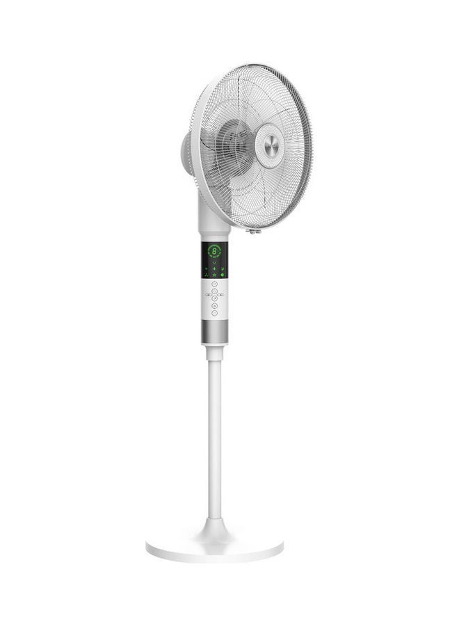 Crownline Multi-Angle Pedestal Fan 65 W SF-255 White/Silver - Image 3