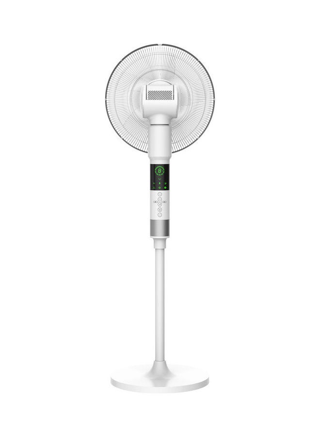 Crownline Multi-Angle Pedestal Fan 65 W SF-255 White/Silver - Image 4