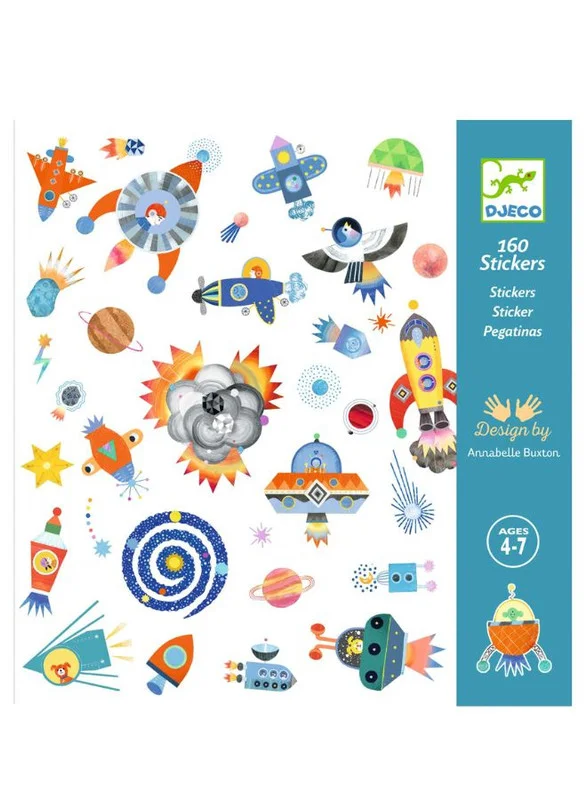DJECO Interstellar Stickers
