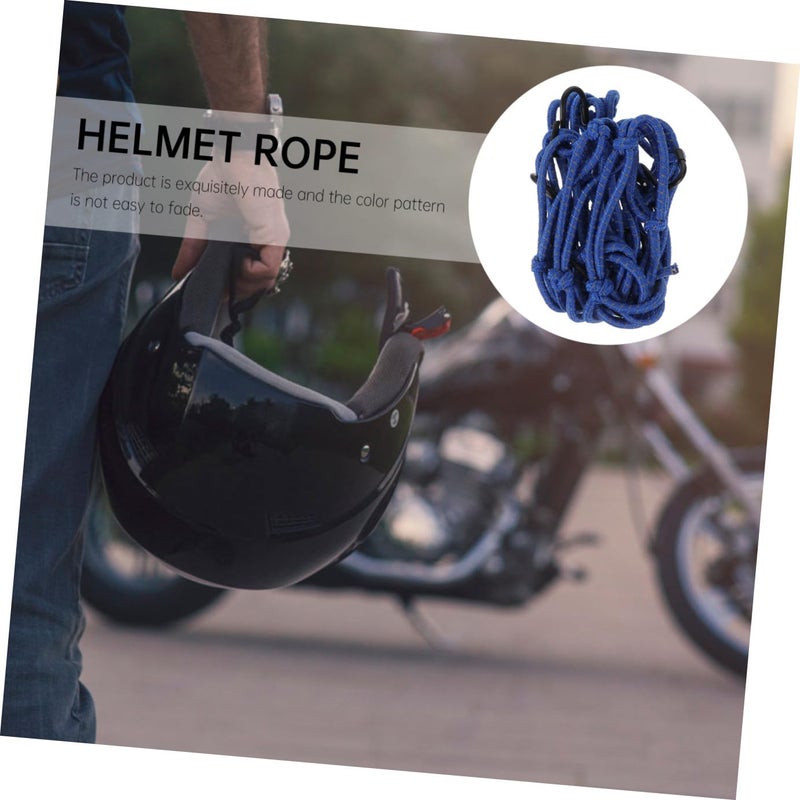 Adjustable Elastic Helmet Storage Net Reflective Cargo Hook Rope For Motorcycle Accessories - Image 5