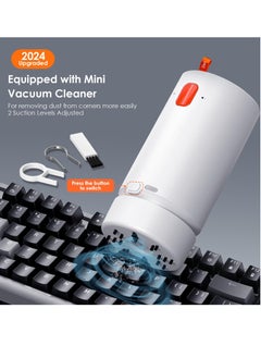 KASTWAVE 21 in 1 Multi Functional Electronic Cleaning Kit, Keyboard Cleaning Kit, Suitable for Airpods, iPhone, Ipad, Earbuds, Laptop, Computer, Camera, Lens, Monitor, Keyboard  - Image 2