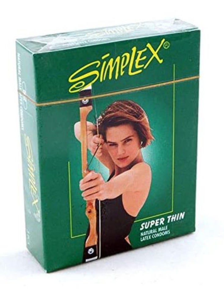 سيمبليكس 3 عبوات من 3 قطع من مجموعة الواقي الذكري سيمبلكس سوبر ثين - Image 2