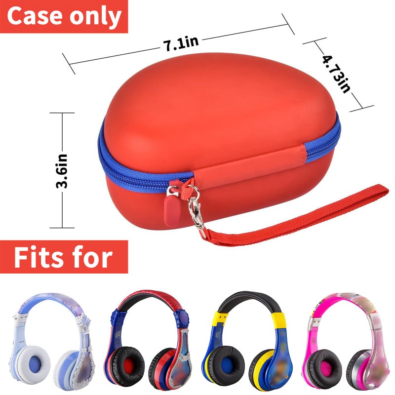 ANKHOH Case for eKids/for Beats Studio Pro/for Beats Solo3 / for Beats Studio3/ for Beats Solo2 Wireless Bluetooth Portable Headphones, Kids and Toddler Headband Storage Holder Bag Pouch (Box Only) - Image 2
