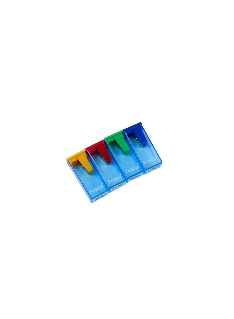 FOSKA Single Hole Pencil Sharpeners - 1 Pc - Image 1