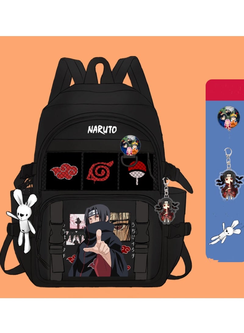 KUYING Naruto Backpack Anime Backpack  - Image 1