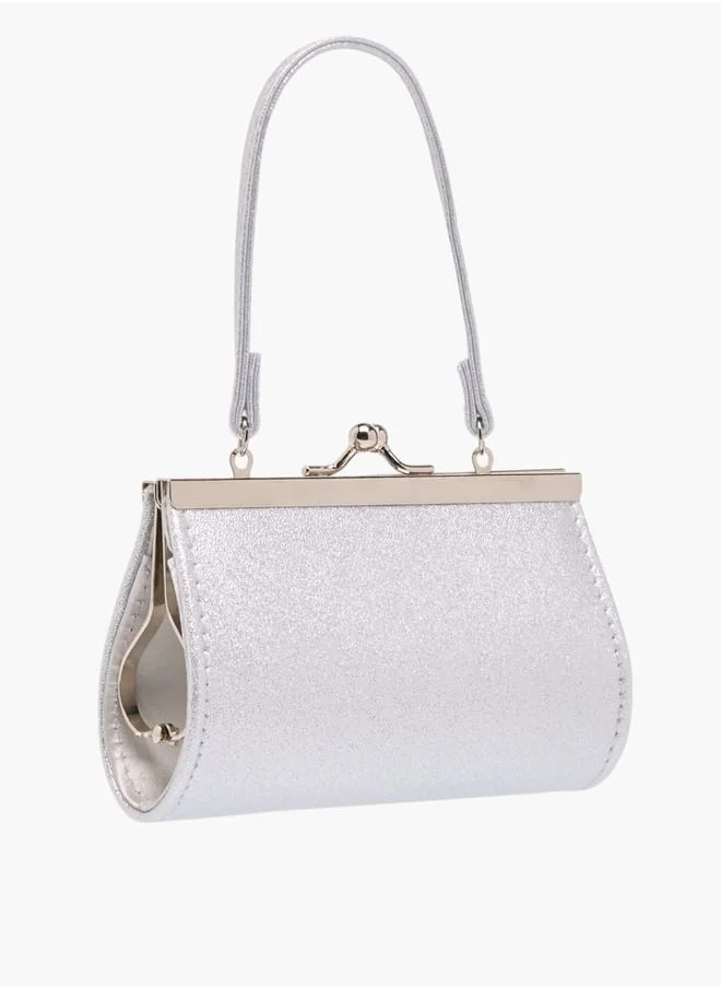 Flora Bella By Shoexpress Girls Embellished Handbag With With Kiss Lock Closure Ramadan Collection