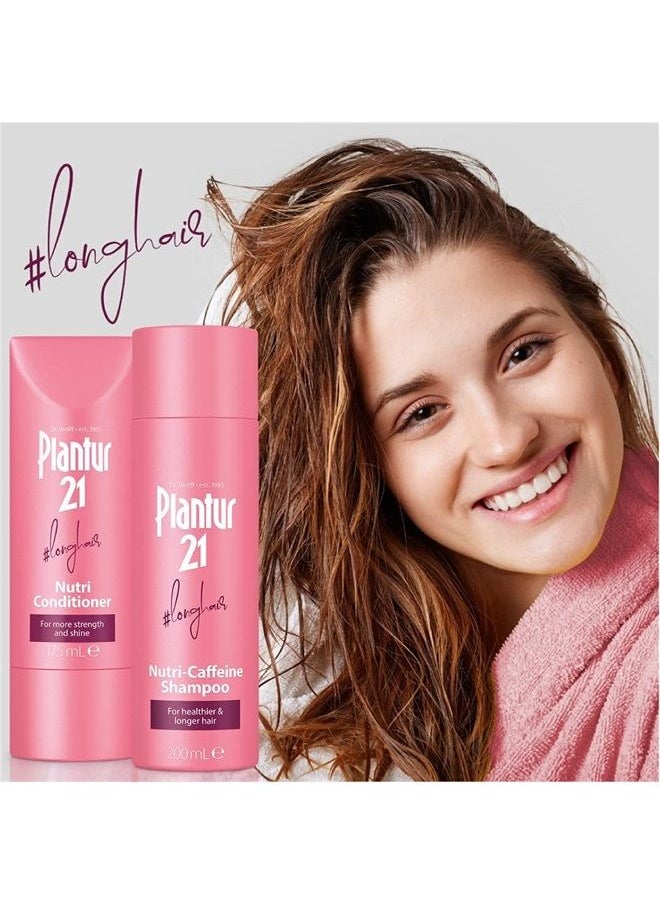Plantur 21#longhair Nutri-Caffeine Women's Long Hair Shampoo with Keratin and Biotin: Strengthen and Nourish, 6.76 fl oz  - Image 2