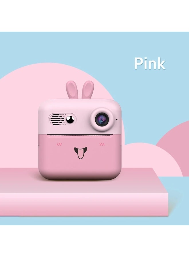 Generic Instant Print Camera for Kids Ages 10-12 High Resolution Digital Camera MP3 Player- Pink - Image 5
