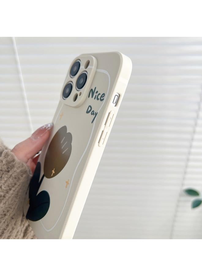 S-TOP Case For iPhone X / XS Liquid Silicone Straight Edge Phone Case - Image 4