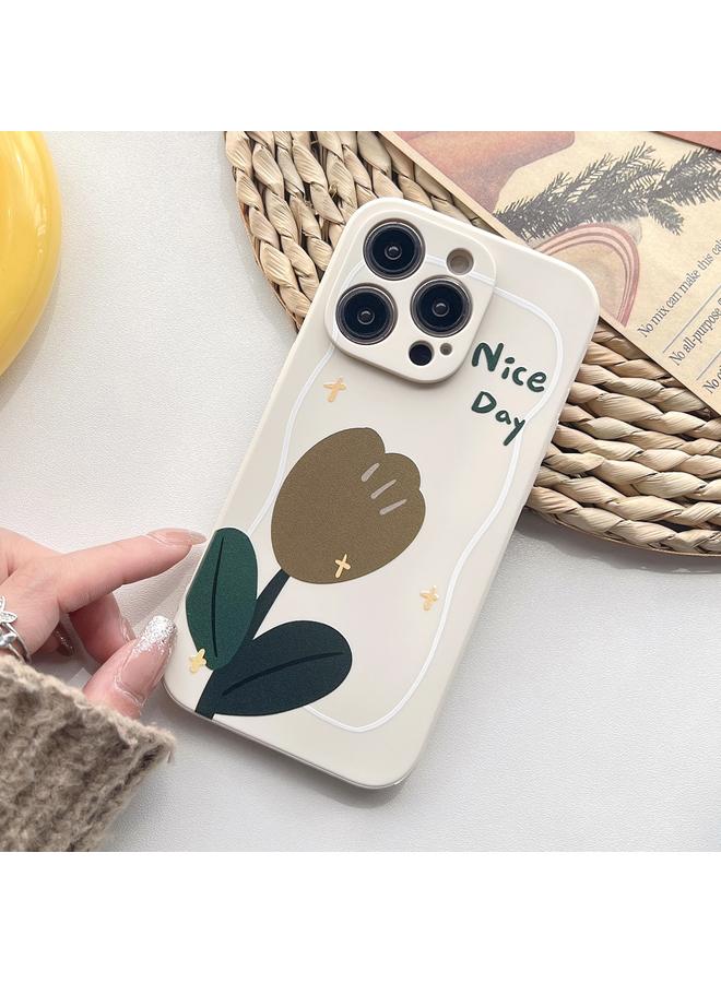 S-TOP Case For iPhone X / XS Liquid Silicone Straight Edge Phone Case - Image 2