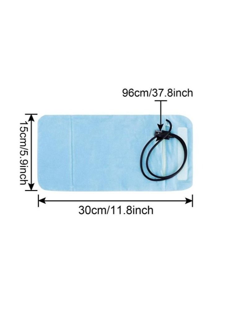 Baby Bottle Warmer Portable，USB Warmer Sleeve Constant Temperature，Bottle Heater for Outdoor Milk Insulation Heating Milk，Beverage Warming Bag（Blue） - Image 1