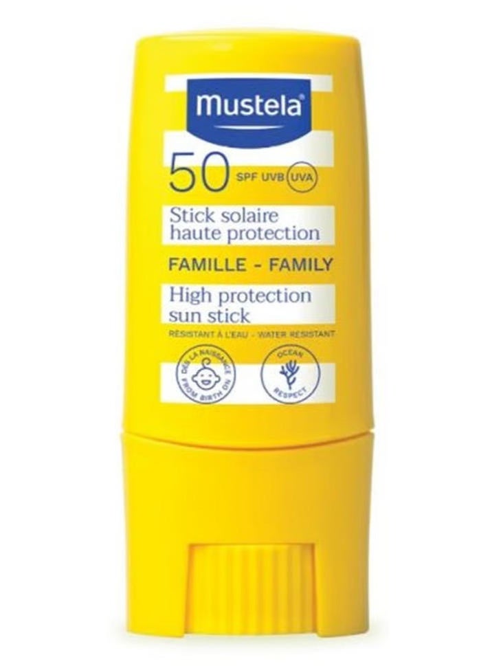 Mustela High Protection Spf50 Sun Stick Family 9 ML - Image 2