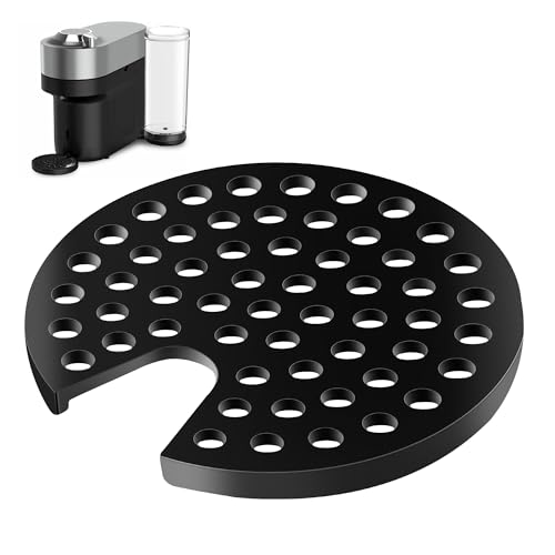 FancyTark MS-624913 Grid for Coffee Maker, Black, ms 624913 Drip Tray Grid Cup Mug Rest for Krups Nespresso Vertuo Next, Nexpresso Vertuo Next Grinder - Image 1