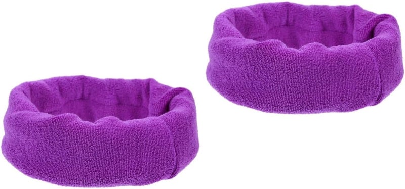 2pcs Portable Elastic Dog Earmuffs Comfortable Snood for Noise Reduction Warmth Pet Accessory for Grooming Winter Use Durable Stretchable - Image 1