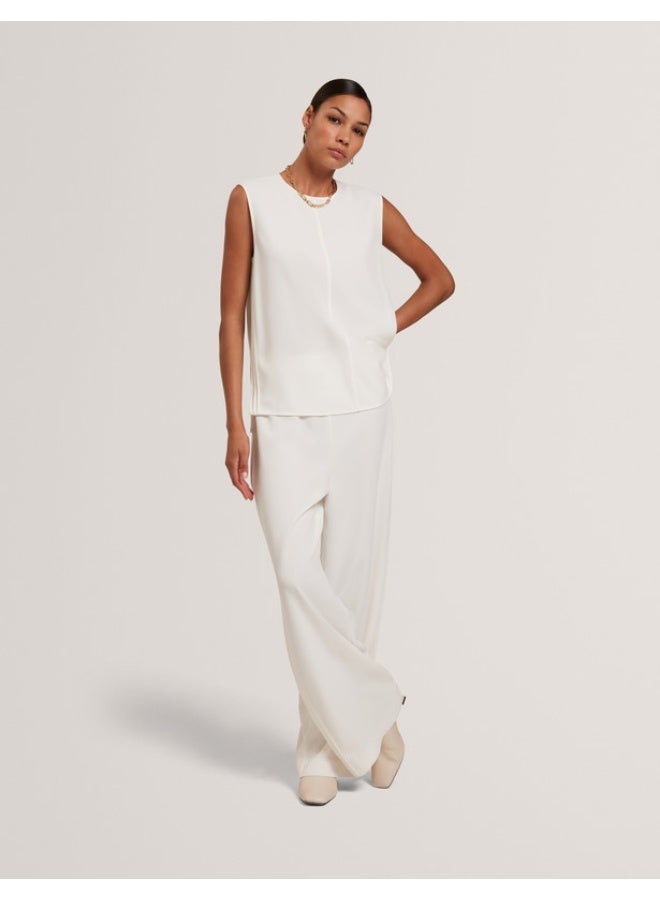 Ted Baker Sleeveless Top With Piping Detail - Image 2