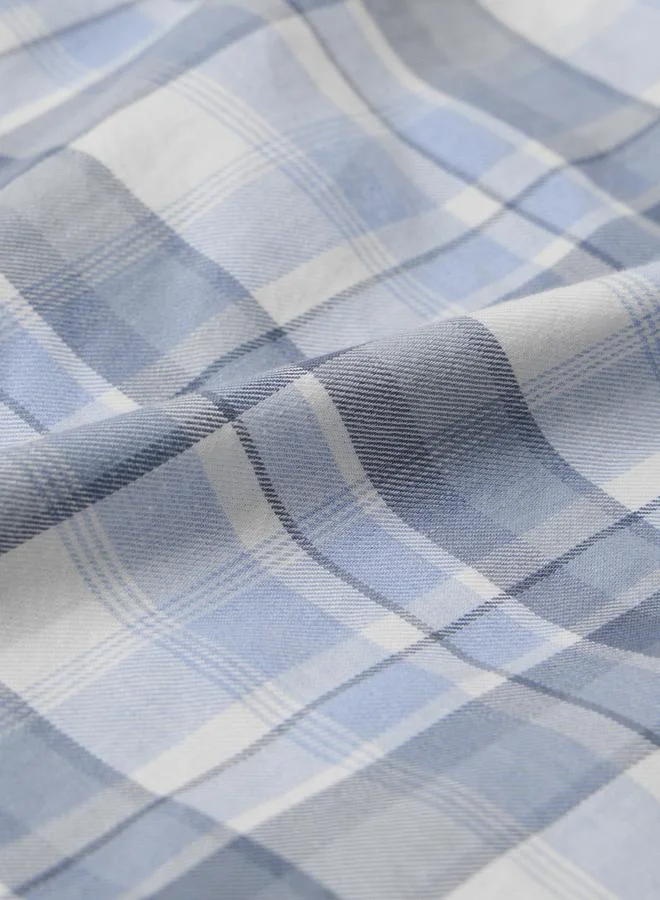 The Souled Store  Men Multi Checked Spread Collar Shirt for Men | Best Price UAE