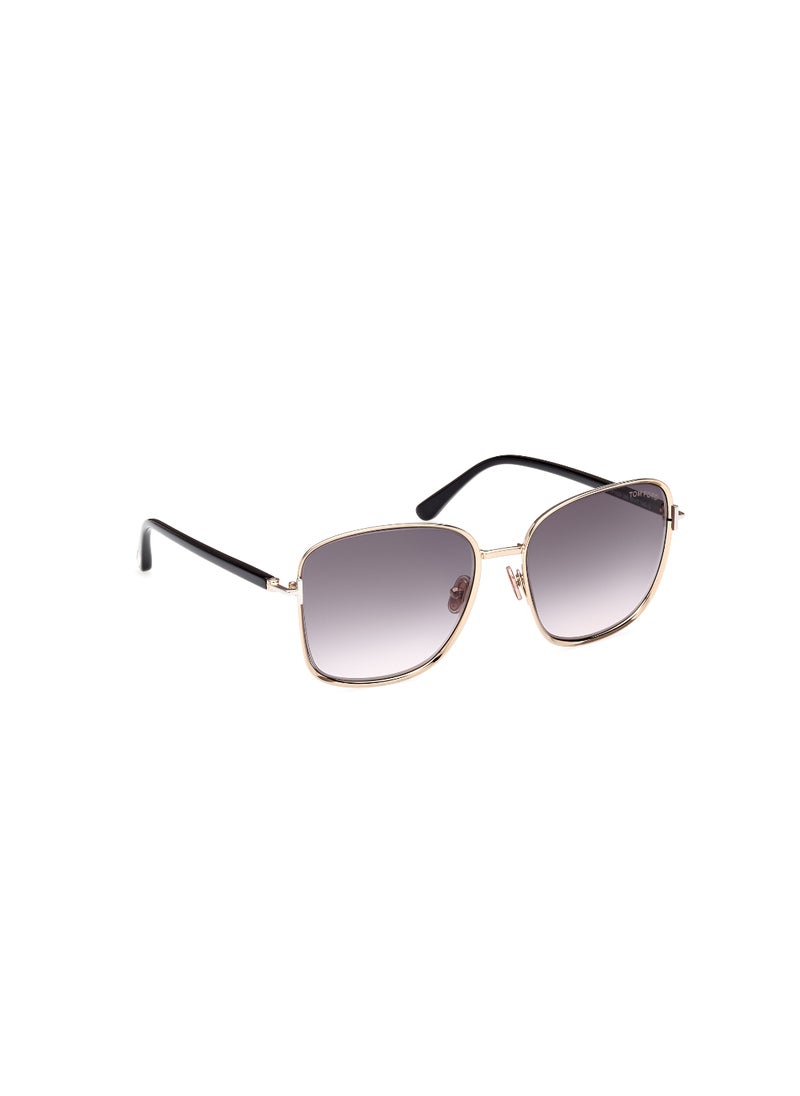 TOM FORD TOMFORD Metal Square Full Rim Women UV Protection Sunglass  - Image 3