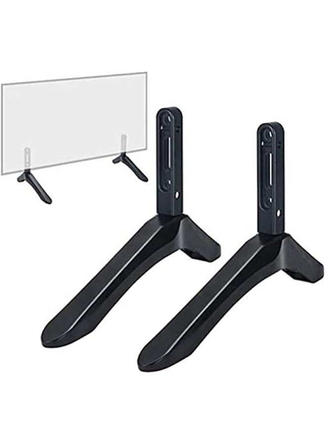 MIXDE Universal Tabletop TV Stand Base Legs for 32-65 LCD LED Plasma Flat Screens - Image 1