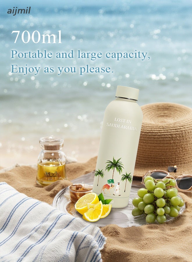 Aijmil Ajmal Saudi Coffee Thermos, 700ml Steel Saudi Coffee Flask - Designed with the Saudi Flag and Saudi Emblem - for Ramadan, Eid Al Fitr and National Day - Image 5