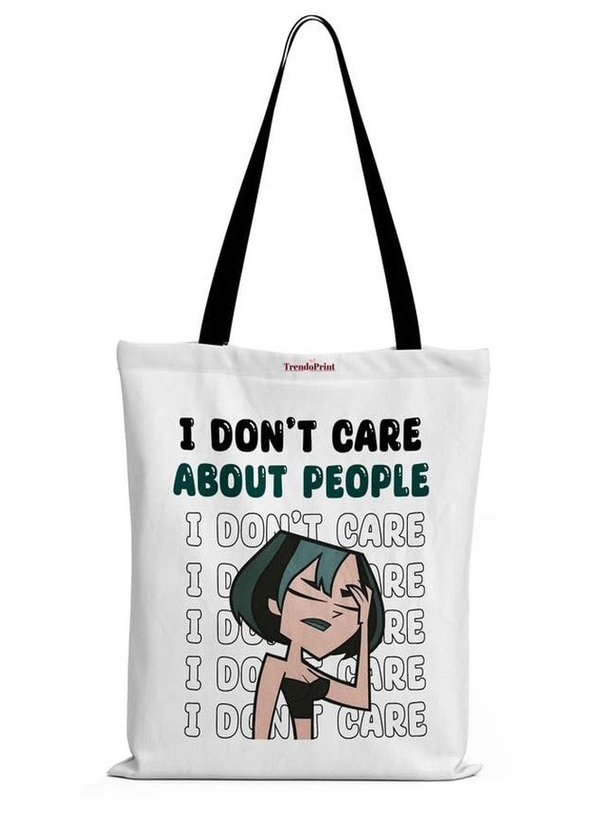 TrendoPrint Shopping/Grocery Bag, Multi-Purpose Bag, Sturdy Canvas Bag With 15Kgs Capacity Tote Bag For Women, College Bag For Girls (BTBN65) - Image 1