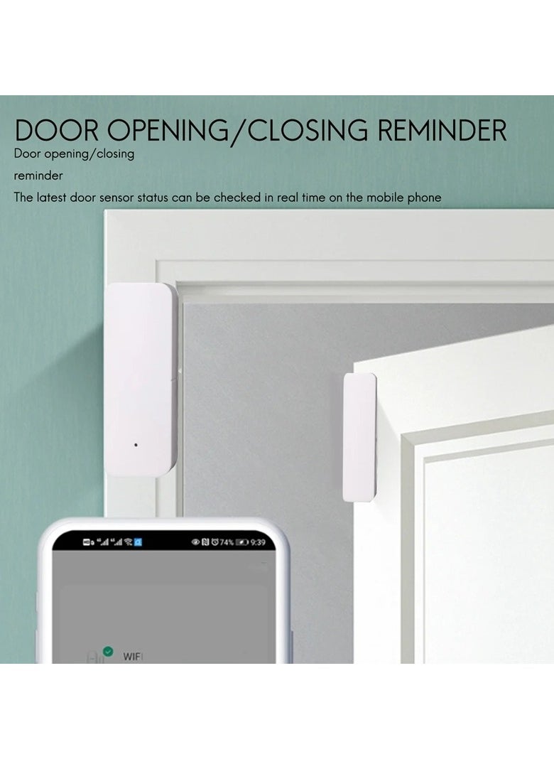 Generic - Wi Fi Sensor And Alarm When Opening Or Closing Doors Or Windows Via The Tuya Smart Application On Your Mobile Phone - Image 1