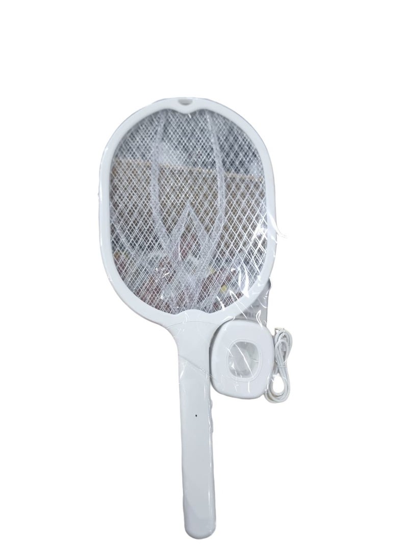Generic Rechargeable Mosquito Bat Zapper with USB Cable and Stand 