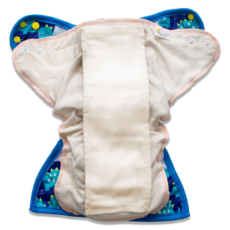 OsoCozy Gauze Cloth Diaper Doublers - 100% Unbleached Gauze Weaved Cotton, 4x12 inches, 6 Layers Thick. Add Extra Absorbency to Your Cloth Diapers - 12 Pack - Image 3