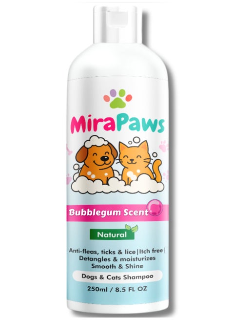 شامبو للحيوانات الأليفة - برائحة العلكة 250 مل