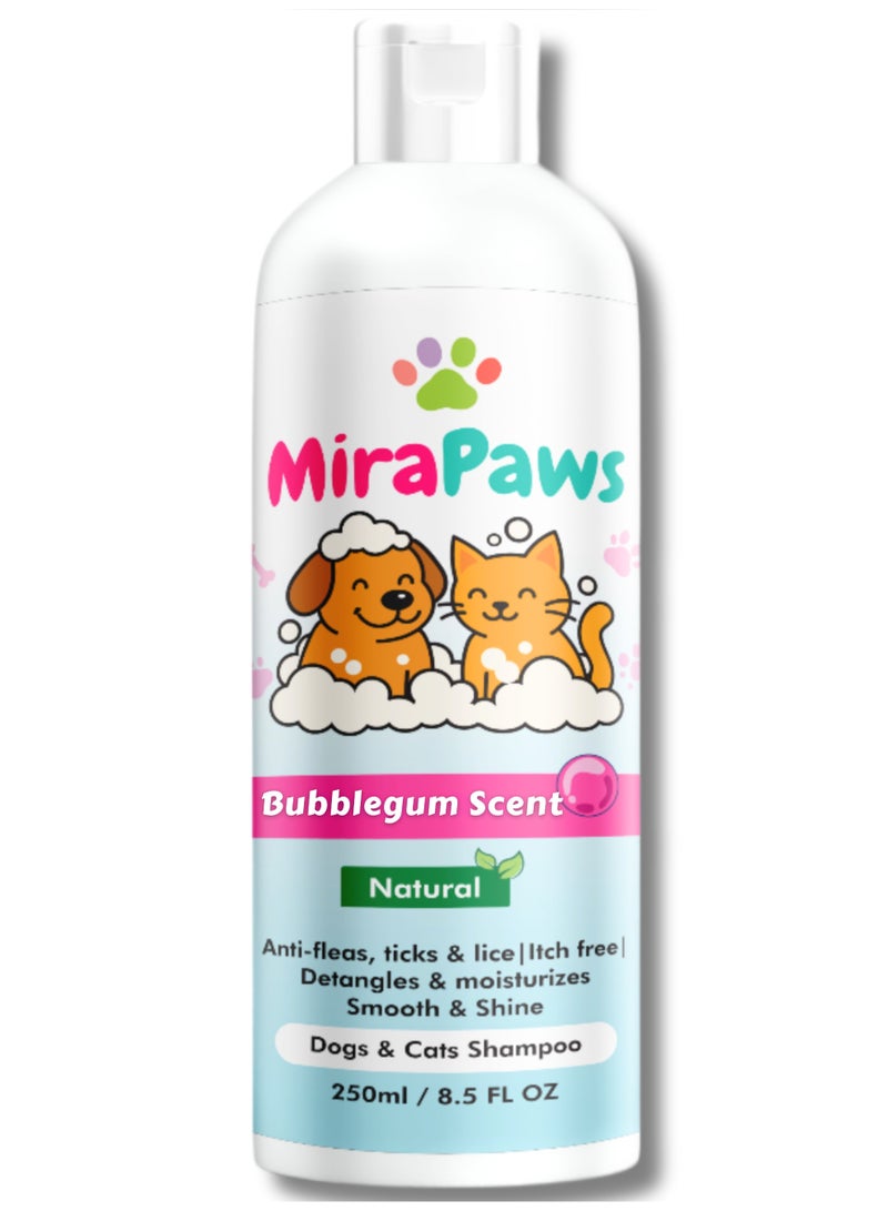 ميرابوس شامبو للحيوانات الأليفة - برائحة العلكة 250 مل - Image 1
