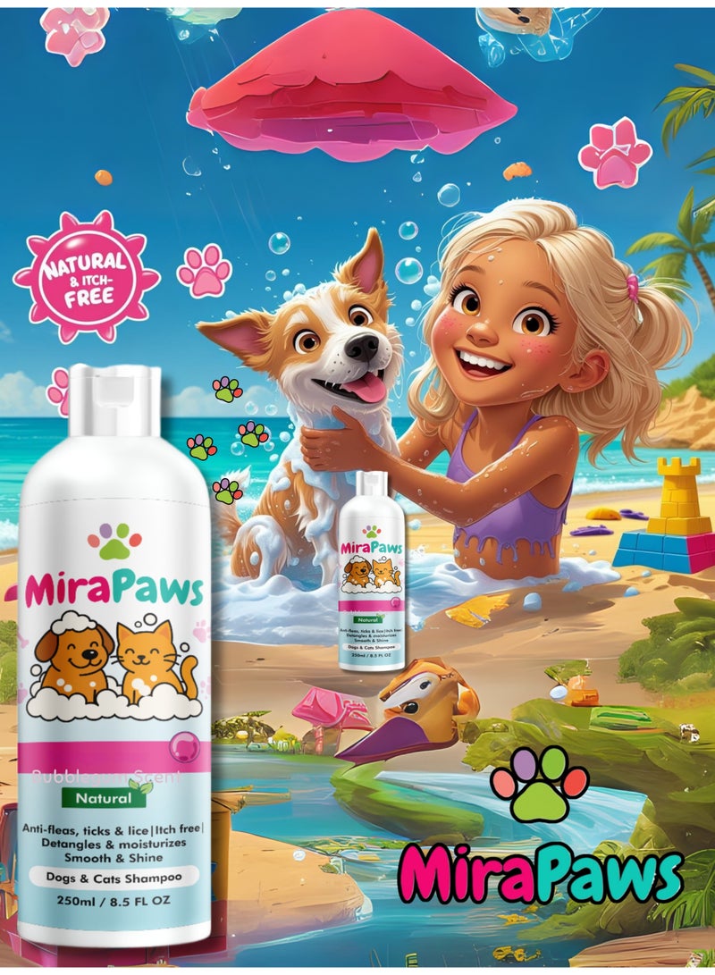 ميرابوس شامبو للحيوانات الأليفة - برائحة العلكة 250 مل - Image 3