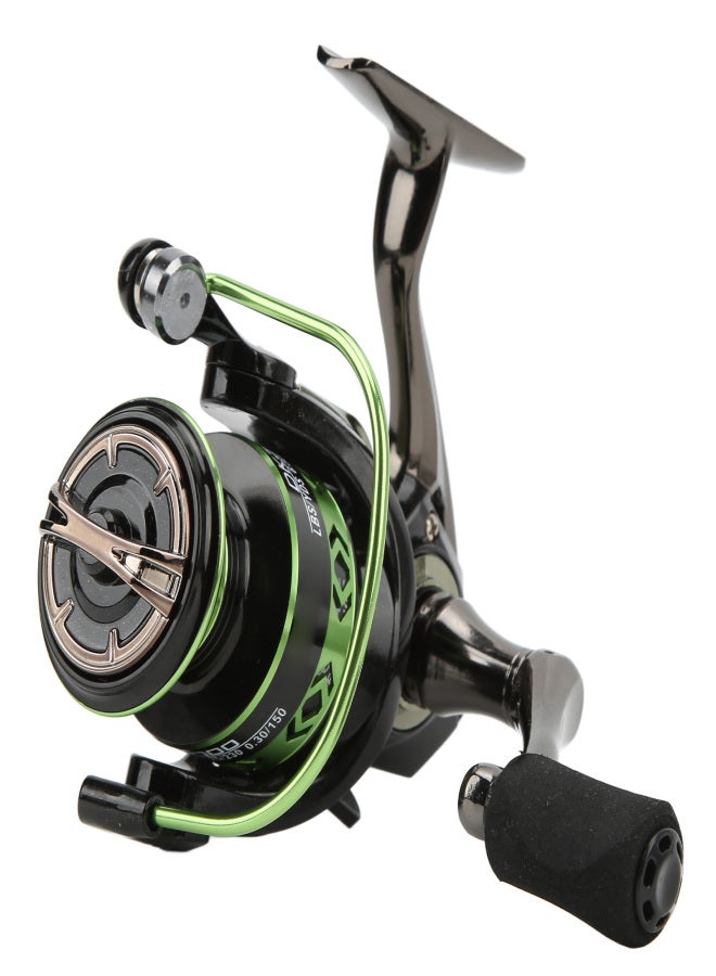 DEUKIO All Metal Fishing Line Wheel 45° Large Chamfer 5.2:1 Spinning Wheel Fishing ReelsDK3000 - Image 1