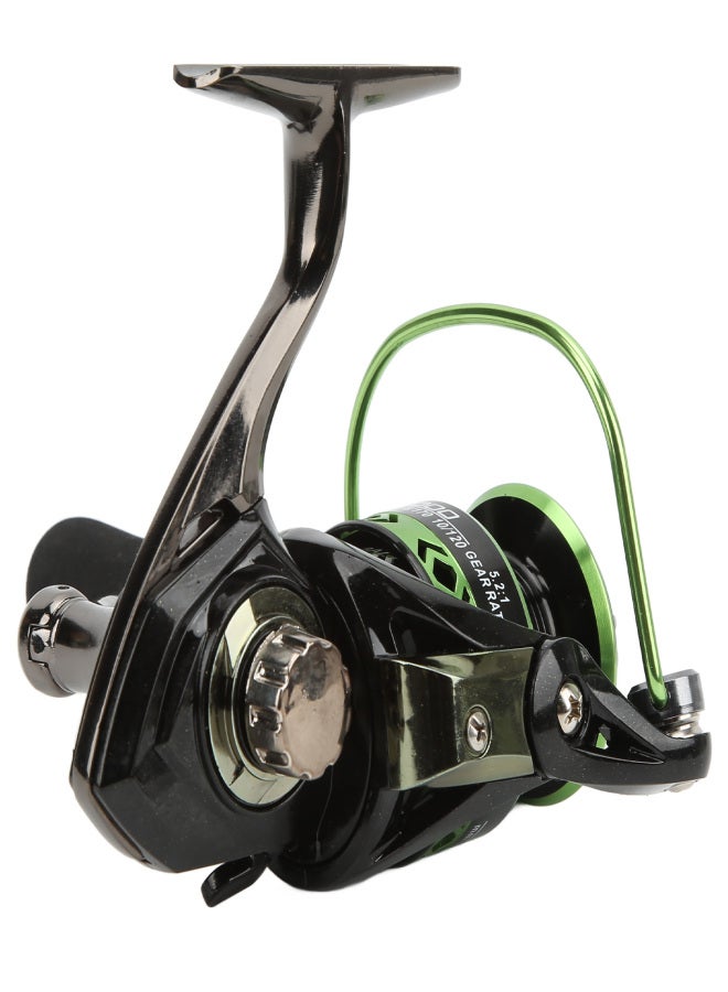 DEUKIO All Metal Fishing Line Wheel 45° Large Chamfer 5.2:1 Spinning Wheel Fishing ReelsDK3000 - Image 4