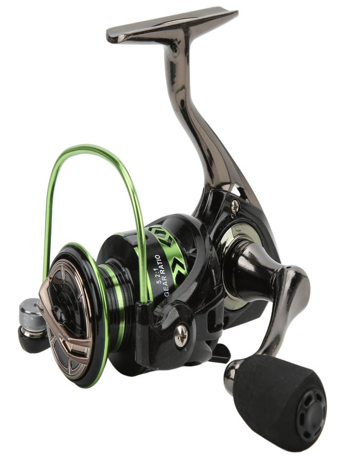 DEUKIO All Metal Fishing Line Wheel 45° Large Chamfer 5.2:1 Spinning Wheel Fishing ReelsDK3000 - Image 5