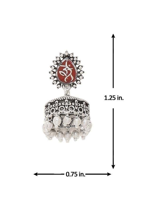 VOYLLA Moksha Metal Embellisheds Earrings - Image 4