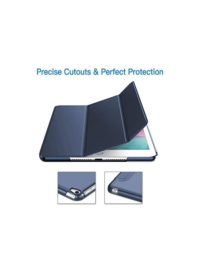 Jetech Case for iPad Mini 4, Smart Cover with Auto Sleep/Wake (Navy) - Image 2