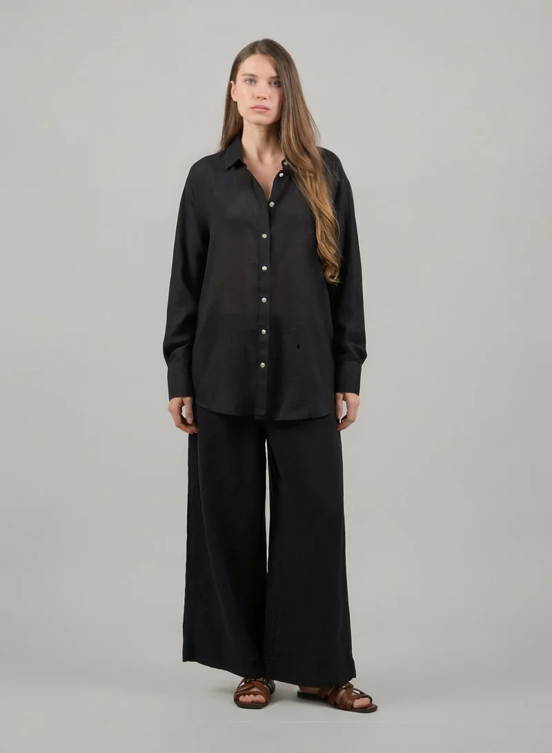 Just Nature 100% Linen Relaxed Fit Shirt