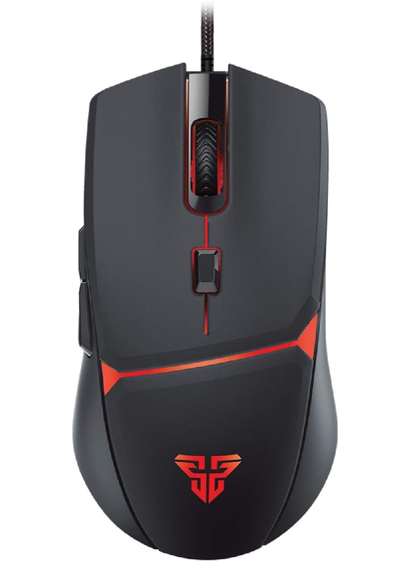 FANTECH - FANTECH CRYPTO VX7 Gaming Mouse | Optical Sensor 8,000 DPI | 6 Programmable Buttons | 10 Million Clicks Lifetime | SOFTWARE SUPPORT - Image 1