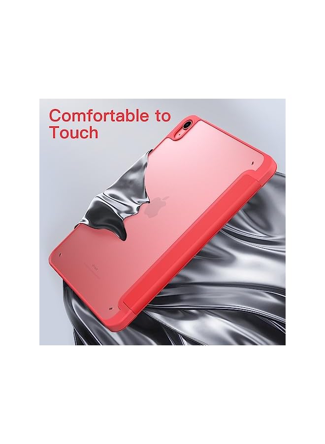 Jetech غطاء غير لامع لجهاز آيباد 10 (10.9 بوصة، موديل 2022، الجيل العاشر) مع حامل قلم، ظهر شفاف غير لامع، غطاء واقي رقيق للجهاز اللوحي (بطيخ) - Image 5