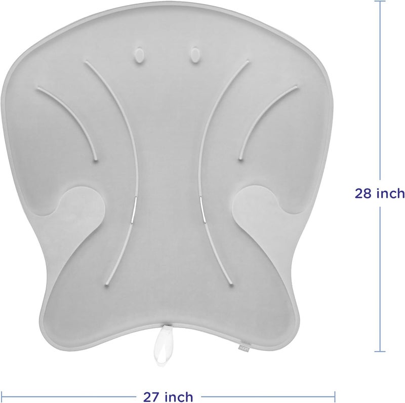 Ubbi Stingray Sink Bather for Baby, Soft Baby Bath Cushion, Newborn Must Have - Image 3