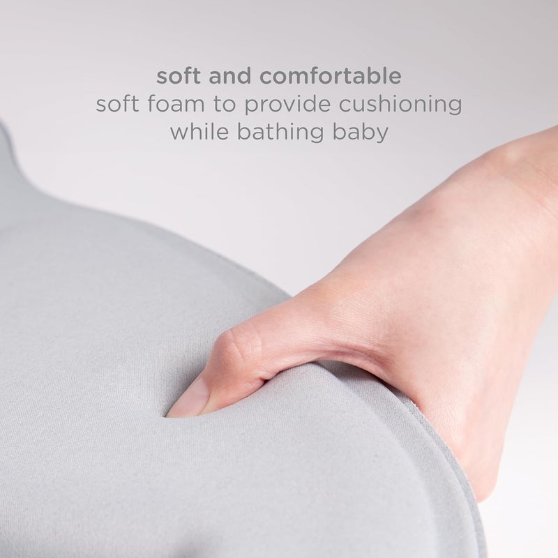 Ubbi Stingray Sink Bather for Baby, Soft Baby Bath Cushion, Newborn Must Have - Image 5