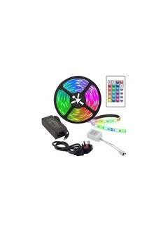 General 5M RGB LED Strip Light, Color Changing LED Lights for Bedroom, LED Party Lights for Decoration, LED Strip Lights with Remote Control (12V-24W-5M RGB)  - Image 1