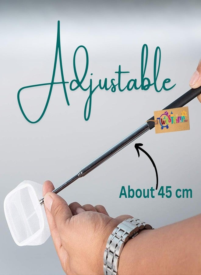 Western Era Extend-O-Net Fishing Tool by Crystal Cove: Extendable Handle for Easy Aquarium Maintenance, Heavy-Duty Netting Material for Secure Fish Capture, Adjustable Length for Customized Use - Image 3