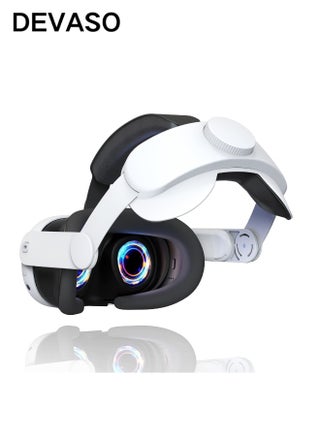 T1 Elite Head Strap Compatible Meta Quest 3/3S,Oculus, Replacement for Enhanced Comfort, Ergonomic Adjustable Durable Headstrap VR Accessories for Meta Oculus Quest 3 (White) - pzsku/Z54BE2E8C040D695DA8D6Z/45/_/1722838632/3cec76ad-1096-4791-8e4a-c90d450dc789