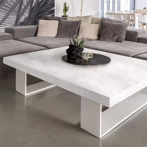 RedChimes Self Adhesive Waterproof Wallpaper PVC Vinyl Wall Stickers Furniture Wall Kitchen Bedroom Leaving Room (45 x 304 cm) (White Wood) - Image 5