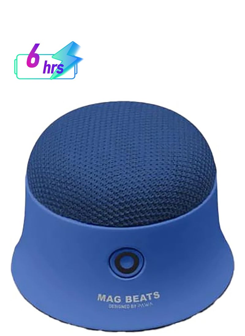 Pawa - Mini Magsafe Speaker Lightweight and Easy to Carry / Enhanced Bass / Compact and Portable / MagSafe Absorption - Blue - Image 1