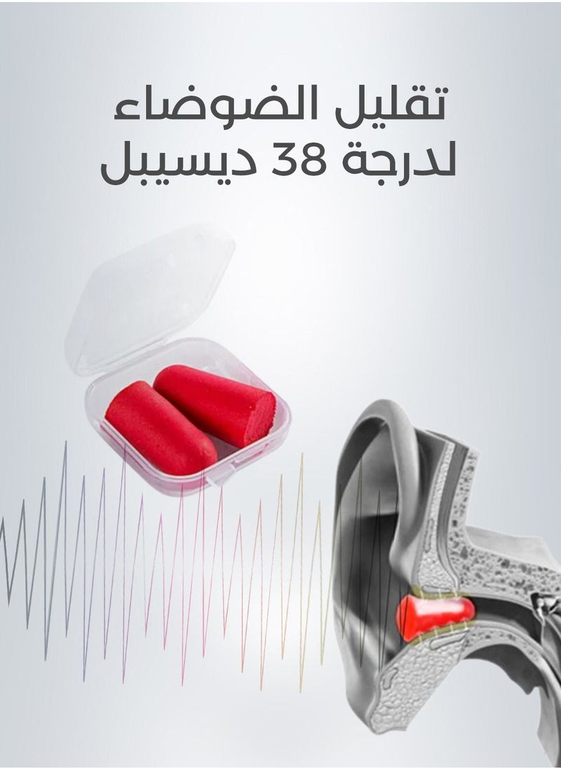 Generic Here is the translation of the text you provided:  **10 Pairs of Noise-Canceling Earplugs, Ultra-Soft for Sleeping, Swimming Earplugs, Reusable, Soundproof Earplugs, Swimming Earplugs, Earplugs, Earplugs for Children, Swimming Earplugs for Children.**  - Image 5