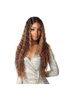 Sensationnel Sensationnel Butta lace wigs - unit 17 extra wide 5 inch deep parting synthetic preplucked hairline glueless lacefront (BALAYAGECARAMEL) 