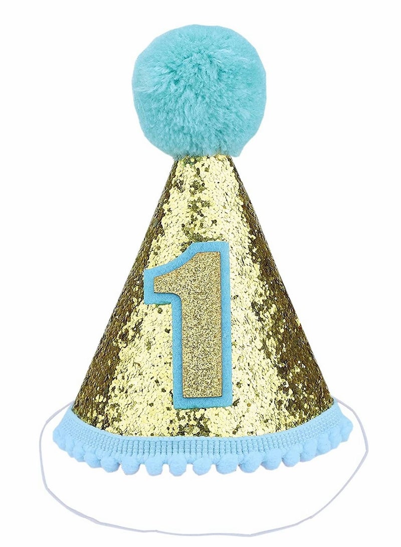 Excefore Party Hats | Birthday Party Cone Hats | Paper party hats | Multicoloured | For Adults and Kids | Birthday Party Accessories | Birthday Decoration Celebration Cone Hats - Image 1