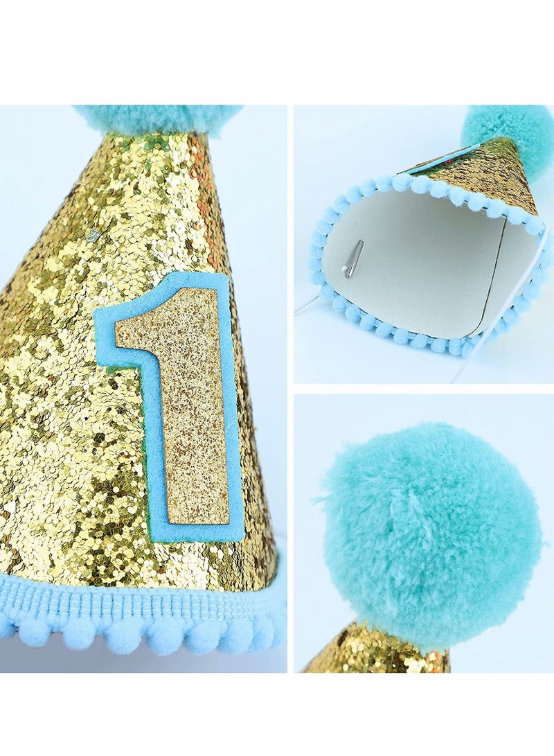 Excefore Party Hats | Birthday Party Cone Hats | Paper party hats | Multicoloured | For Adults and Kids | Birthday Party Accessories | Birthday Decoration Celebration Cone Hats - Image 2